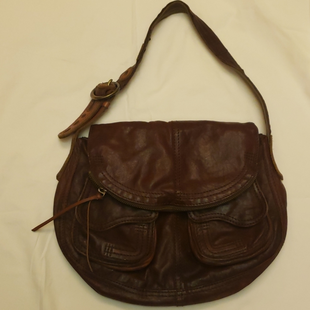 Lucky Brand saddle purse
